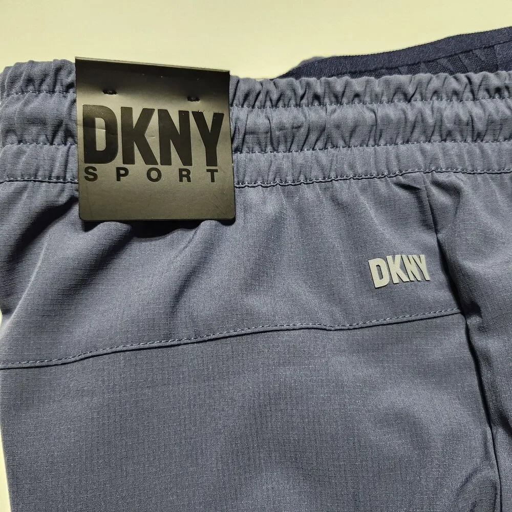 DKNY Sport Activewear Shorts - Night Shadow Blue - Size 3X (NWT)